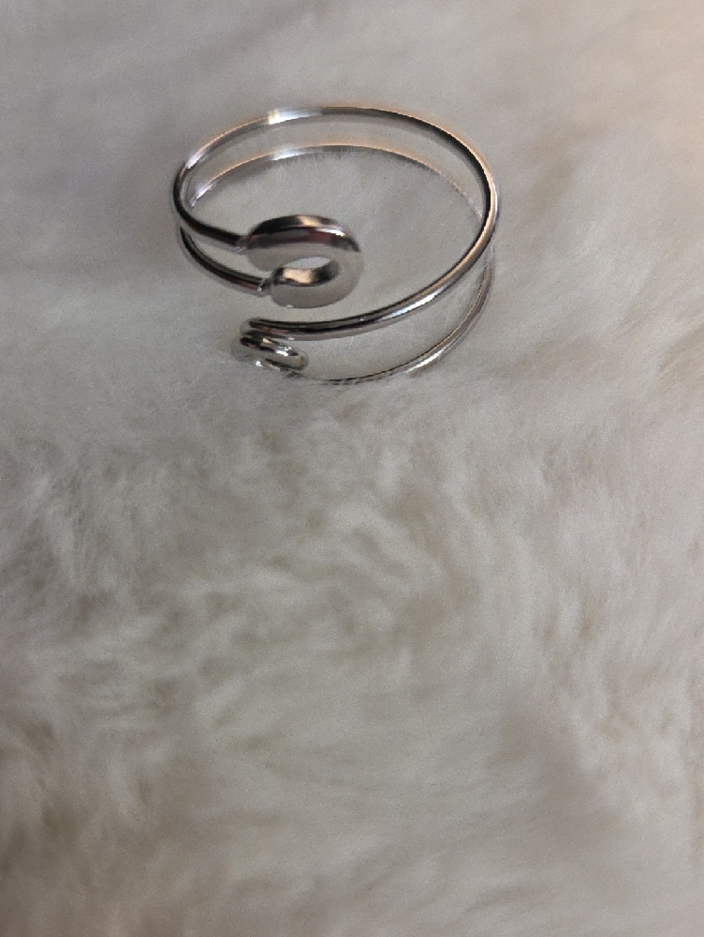 NEW - RING...adjustable ring, Safety Pin - Picture 8 of 8